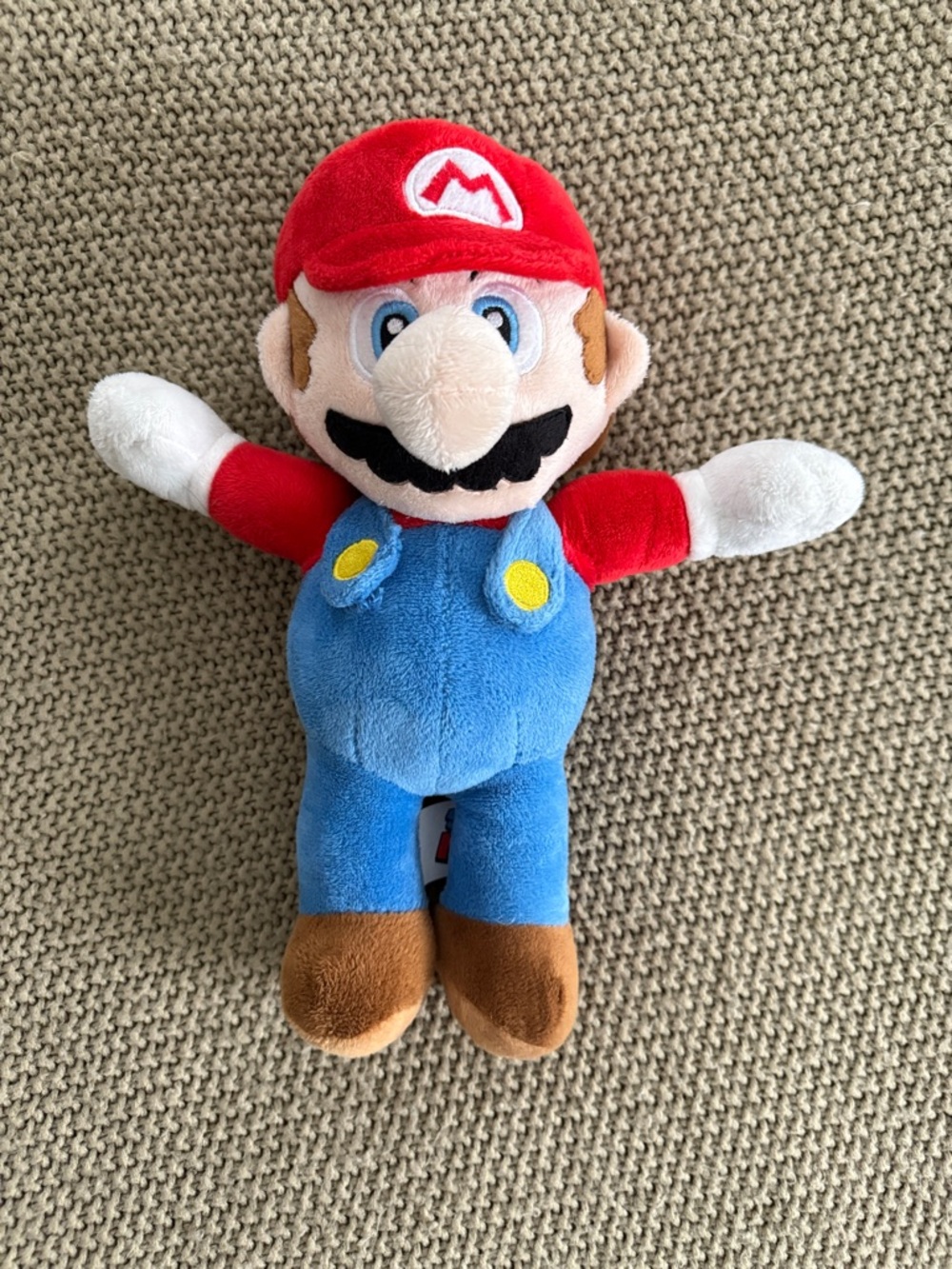 Super Mario Plush Toy - Red & Blue Soft Stuffed Character
